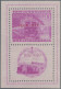 Trieste - Zone B: 1950, 100 Jahre Eisenbahn, Geschnittener U. Gez. Block - Mint/hinged