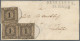 Baden - Marken Und Briefe: 1852, 1 Kr Schwarz Auf Braun, 3 Farbfrische Einzelexe - Autres & Non Classés