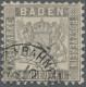 Baden - Marken Und Briefe: 1862, 1 Kr In Sehr Seltener Farbe SILBERGRAU Mit Saub - Andere & Zonder Classificatie