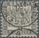 Baden - Marken Und Briefe: 1864, 1 Kr Grauschwarz In Tadelloser Erhaltung Unsd Z - Other & Unclassified