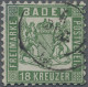 Baden - Marken Und Briefe: 1864, 18 Kr In Der Guten B-Farbe "dunkelgrün", Entwer - Autres & Non Classés