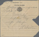 Bayern - Portomarken: 1882, FRANKIERTES TELEGRAMM, Portomarke 10 Pfg. Grau Als Z - Other & Unclassified