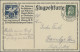 Bayern - Ganzsachen: 1912, Flugpostkarte 5 Pfg. Luitpold + 25 Pfg. "BAEC", Beide - Other & Unclassified