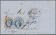 Hannover - Marken Und Briefe: 1859, 2 Gr Georg V. In Dunkelblau, Tadelloses Link - Hannover