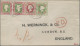 Helgoland - Marken Und Briefe: 1867/72: 2 S Lilakarmin/dunkelgelblichgrün, Waage - Heligoland