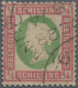 Helgoland - Marken Und Briefe: 1873, 1/4 Sch. Lilarosa, Mit Rundstempel (25% Auf - Heligoland