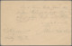 Helgoland - Ganzsachen: 1892, 5 Pf. Antwort-Gs. Mit DR 5 Pf. Ekr. "Helgoland 17 - Helgoland