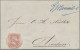 Preußen - Marken Und Briefe: 1857, 1 Sgr Karminrosa übergehend Entwertet Mit Sel - Sonstige & Ohne Zuordnung