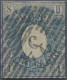 Schleswig-Holstein - Marken Und Briefe: 1850, 1 Sch. Preußischblau, Farbfrisch, - Other & Unclassified