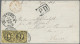 Thurn & Taxis - Marken Und Briefe: 1859, 9 Kr Dunkelgelb, Waagerechtes Paar, Sch - Other & Unclassified