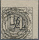 Thurn & Taxis - Marken Und Briefe: 1864, ¼ Sgr. Schwarz, Farbfrisches, Allseits - Sonstige & Ohne Zuordnung