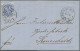 Thurn & Taxis - Nachverwendete Stempel: 1867, "LAURENBURG 13/8", Klarer Abschlag - Otros & Sin Clasificación