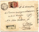 ITALIE - EGEE - LETTRE RECOMMANDEE CENSUREE D'ARGIROCASTRO POUR PARIS, 1917 - Egée