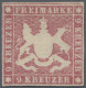 Württemberg - Marken Und Briefe: 1857, 9 Kr. Karminrosa, Farbfrisches Exemplar I - Other & Unclassified