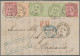 Norddeutscher Bund - Marken Und Briefe: 1869, ⅓ Gr. Grün Im Waagerechten 3er-Str - Other & Unclassified