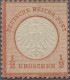 Deutsches Reich - Brustschild: 1872, Kleiner Schild ½ Gr Rötlichorange, Postfris - Ungebraucht