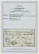 Deutsches Reich - Brustschild: 1872, 5 Gr. Ockerbraun Kl. Schild, 2 Gr. Graublau - Covers & Documents