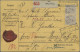 Deutsches Reich - Brustschild: 1872, 10 Groschen Grau, Attraktiver Paketbegleitb - Covers & Documents
