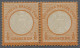 Deutsches Reich - Brustschild: 1872, 1/2 Gr Orange, Kleiner Schild Im Waagerecht - Ongebruikt