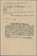Deutsches Reich - Pfennige: 1875/1888, Pfennige+Pfennig, Drei Nachnahme-Vordruck - Sonstige & Ohne Zuordnung