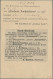 Delcampe - Deutsches Reich - Pfennige: 1875/1888, Pfennige+Pfennig, Drei Nachnahme-Vordruck - Autres & Non Classés