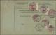 Deutsches Reich - Pfennige: 1892, 2 M Violett, Waagerechtes Zwischenstegpaar Zus - Covers & Documents