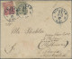 Deutsches Reich - Pfennig: 1887/1888, Destination Australien, Zwei Briefe Mit 60 - Covers & Documents