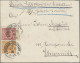 Deutsches Reich - Krone / Adler: 1890, 25 Pfg. Gelblichorange Und 10 Pfg. Lebhaf - Covers & Documents