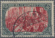 Deutsches Reich - Germania: 1900 "REICHSPOST" 5 M. Grünschwarz/rot In Type II, G - Gebraucht