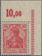 Deutsches Reich - Germania: 1905, Germania-Friedensdruck, 10 Pf In Der Guten D-F - Neufs