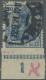 Deutsches Reich - Inflation: 1921, Germania Farbänderung, 30 Pfg. Als UNTEN UNGE - Gebraucht