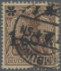 Deutsches Reich - Inflation: 1921, Germania 1.60 M. Auf 5 Pfg. Dunkelbraun Mit S - Gebraucht