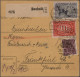 Deutsches Reich - Inflation: 1922, Pflüger 20 Mark Dunkelviolettblau Mit Kopfste - Brieven En Documenten