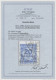 Deutsches Reich - Inflation: 1923, 20 Mio. Mark Ultramarin Durchstochen Mit Plat - Gebraucht