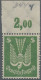 Deutsches Reich - Weimar: 1924 'Holztaube' 5 Pf Auf Papier Mit Liegendem Wz. 2, - Ongebruikt