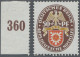 Deutsches Reich - Weimar: 1929, 50 + 40 Pf Nothilfe, Wappen Von Schaumburg Lippe - Nuovi