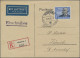 Deutsches Reich - 3. Reich: 1934, Flugpost 3 RM Mit Waagerechter Gummiriffelung - Covers & Documents