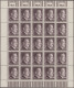 Deutsches Reich - 3. Reich: 1944, 2 Und 3 M Hitler Je Im Kompletten Postfrischen - Unused Stamps