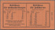 Deutsches Reich - Markenheftchen: 1933, 2 M. Hindenburg-Markenheftchen Mit ONr. - Carnets