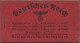 Deutsches Reich - Markenheftchen: 1937 - 1939: Hindenburg-MH 3 ONr. 8, Postfrisc - Carnets