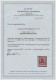Deutsches Reich - Dienstmarken: 1923, 2 Mio. Auf 10 Pfg. Lilarot, Wasserzeichen - Service