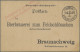 Deutsches Reich - Privatpost (Stadtpost): BRAUNSCHWEIG: 1895, 2 Geschäfts-Karten - Private & Local Mails