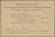 Deutsches Reich - Privatpost (Stadtpost): BREMEN: 1890/1900, 3 Pf Rot, 2 GA-Kart - Postes Privées & Locales