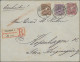 Deutsches Reich - Ganzsachen: 1888/1890, Ganzsachenumschlag 10 Pfg. Rot Großform - Autres & Non Classés