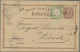 Deutsches Reich - Ganzsachen: 1874, Ganzsachenkarte 2 Kr. Mit Zusatzfrankatur 1 - Other & Unclassified