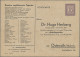 Deutsches Reich - Privatganzsachen: 1942/1942, Ziffer 6 Pfg. Violett, Zwei Priva - Sonstige & Ohne Zuordnung