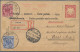 Deutsche Post In China - Vorläufer: 1898, Krone/Adler 10 Pfg. Rot Und 20 Pfg. Ul - Deutsche Post In China