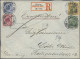 Deutsche Post In China: 1898/1901, Krone/Adler 10 Pf., 20 Pf. Und Germania Reich - China (kantoren)