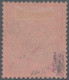 Deutsche Post In China: 1901, 80 Pfg. Reichspost, Dunkelrötlichkarmin/rotschwarz - Chine (bureaux)