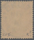 Deutsche Post In China: 1901, Reichspost, 30 Pfg. Mit Plattenfehler II, Idealer - Deutsche Post In China